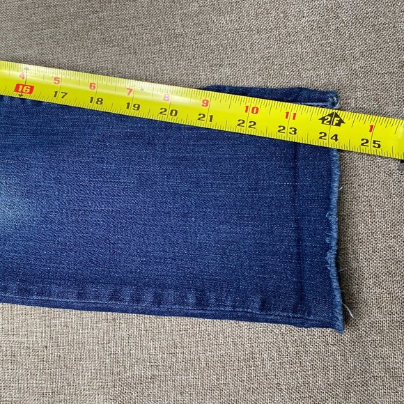 Lucky Brand Lolita Skinny Denim Jeans Women's 4/27 Distressed Blue Casual Pants - Picture 14 of 16